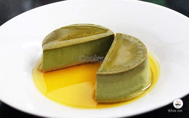 Hướng dẫn cách làm bánh flan trà xanh ngon ngây ngất. Hình ảnh 11