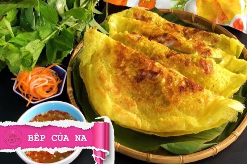 Cách làm bánh xèo ngon giòn lâu chuẩn vị