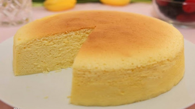 Bánh sponge cake thơm ngon, mềm xốp